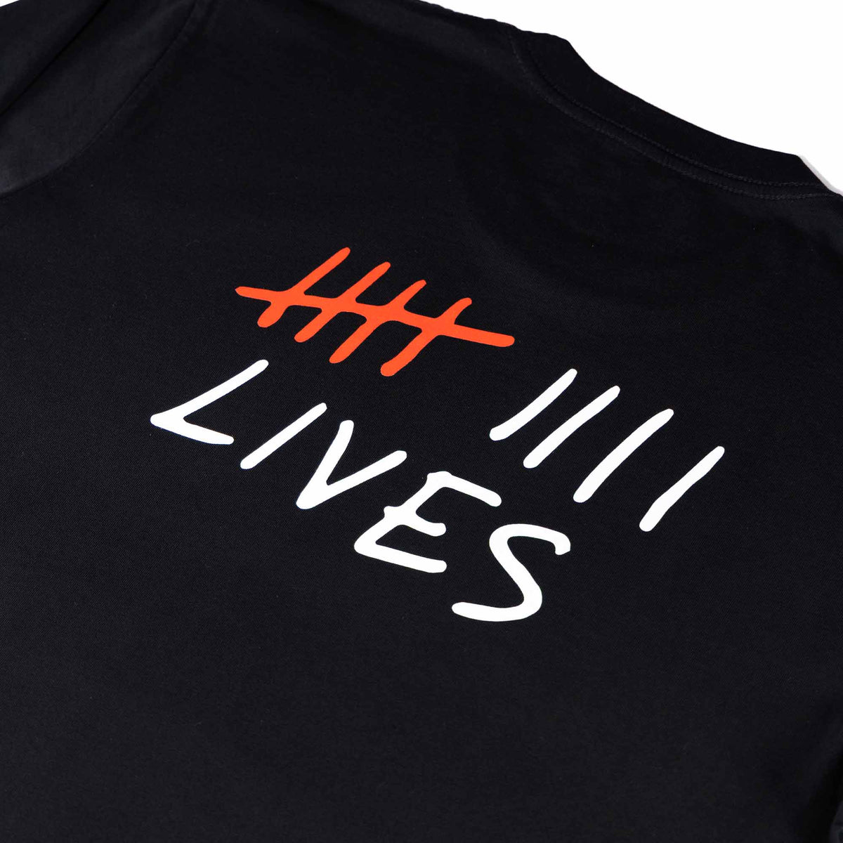 9 LIVES Long Sleeve Tee | BLACK