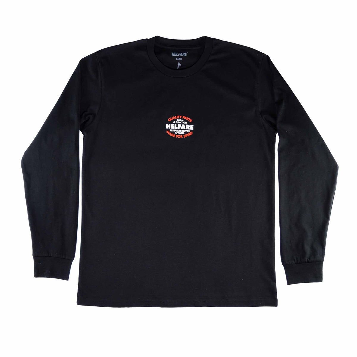 9 LIVES Long Sleeve Tee | BLACK