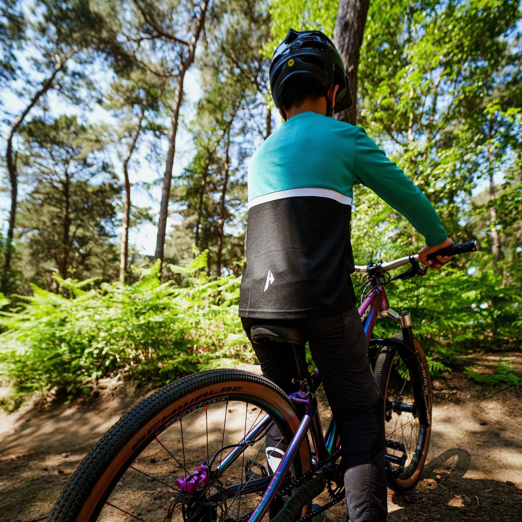 YOUTH Cadence Jersey | Teal - HELFARE