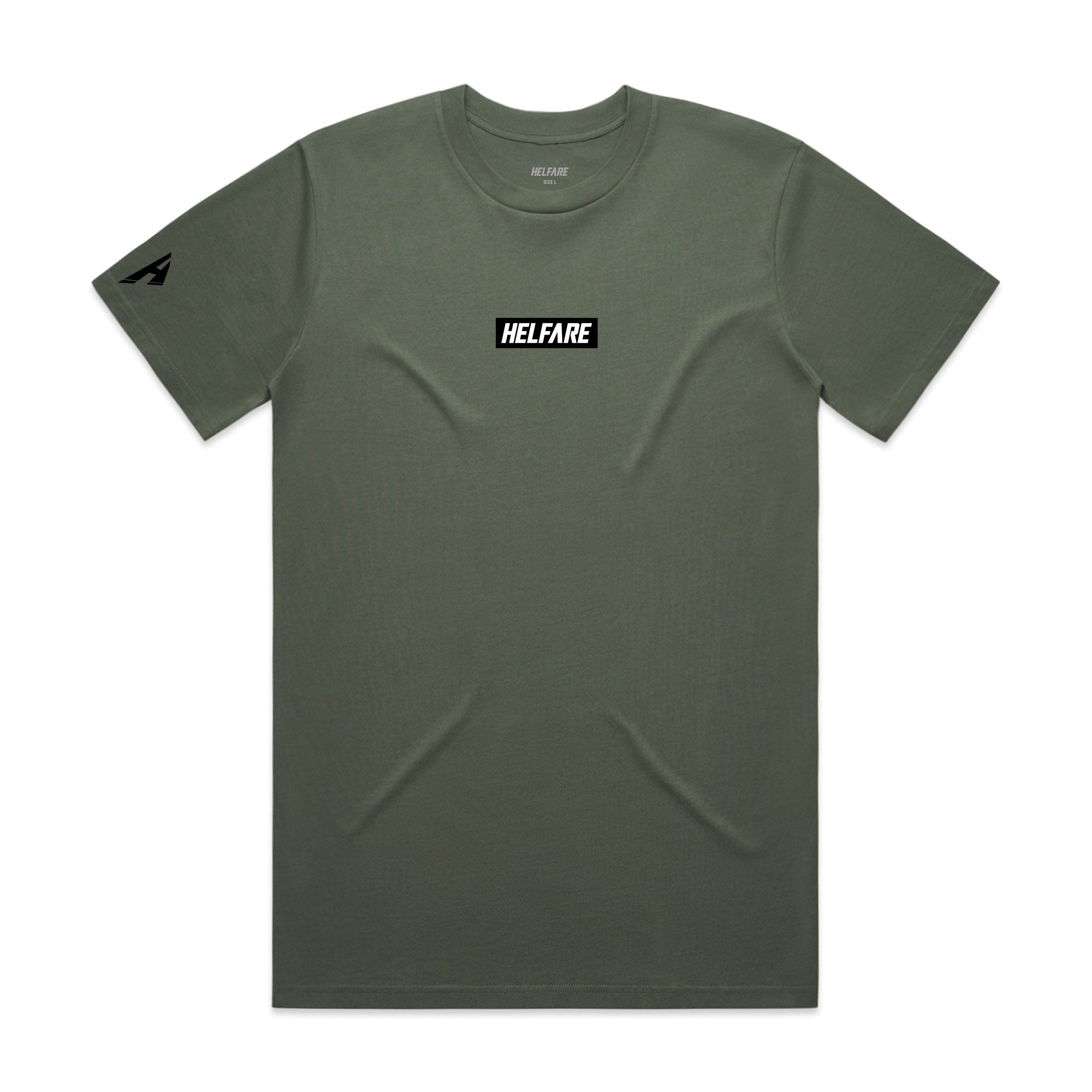 Stamp Tee | Army Green