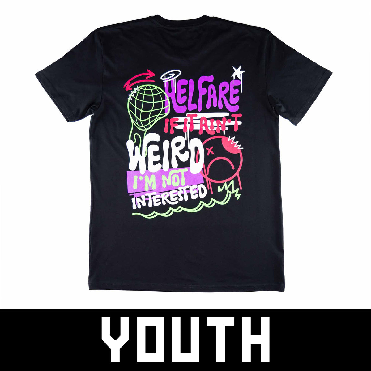 Youth Maverick Tee - Black