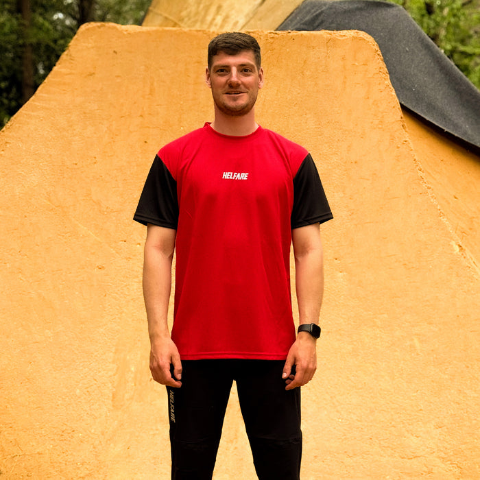 Cadence Short Sleeve Jersey | Racing Red