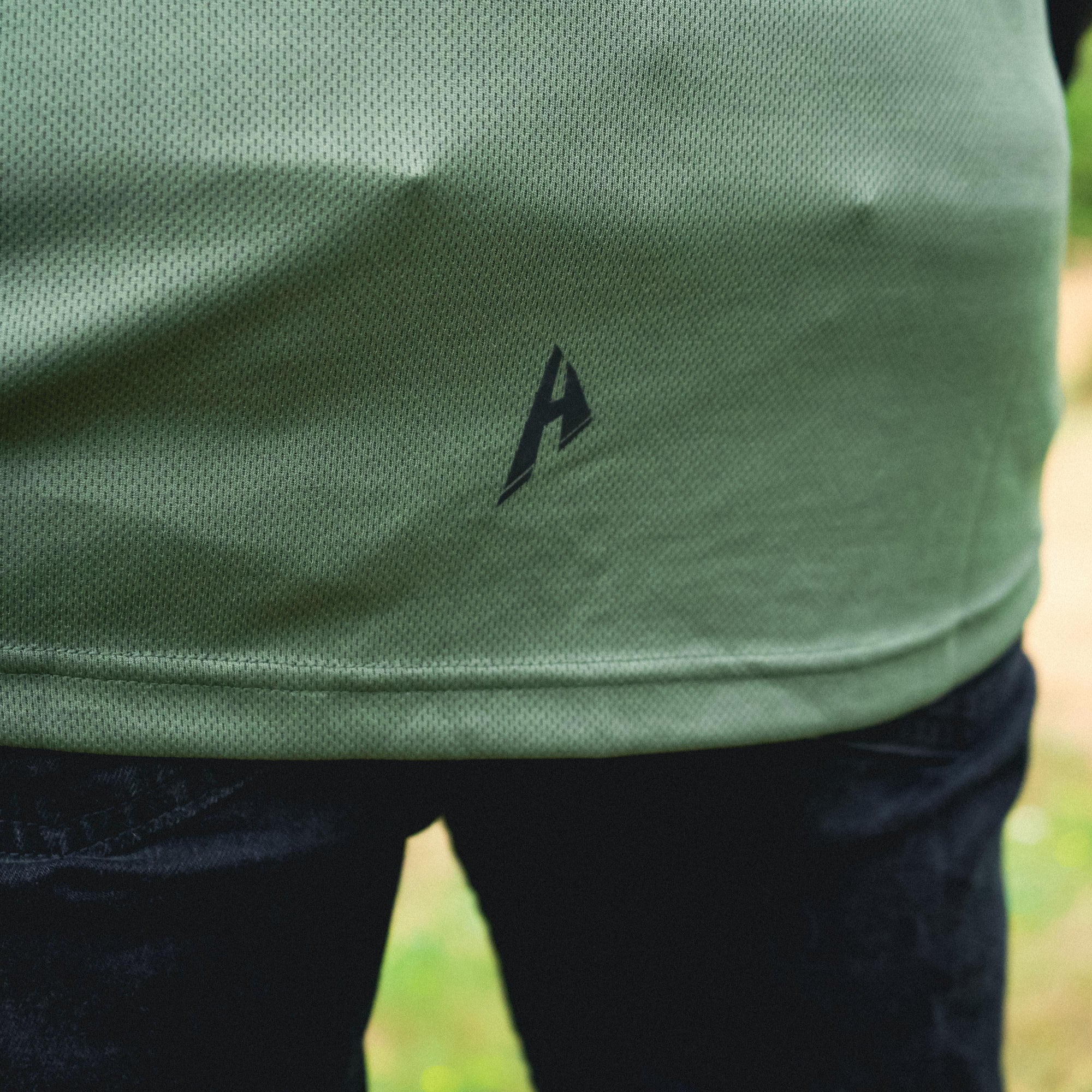 Cadence Long Sleeve Jersey | Olive - HELFARE