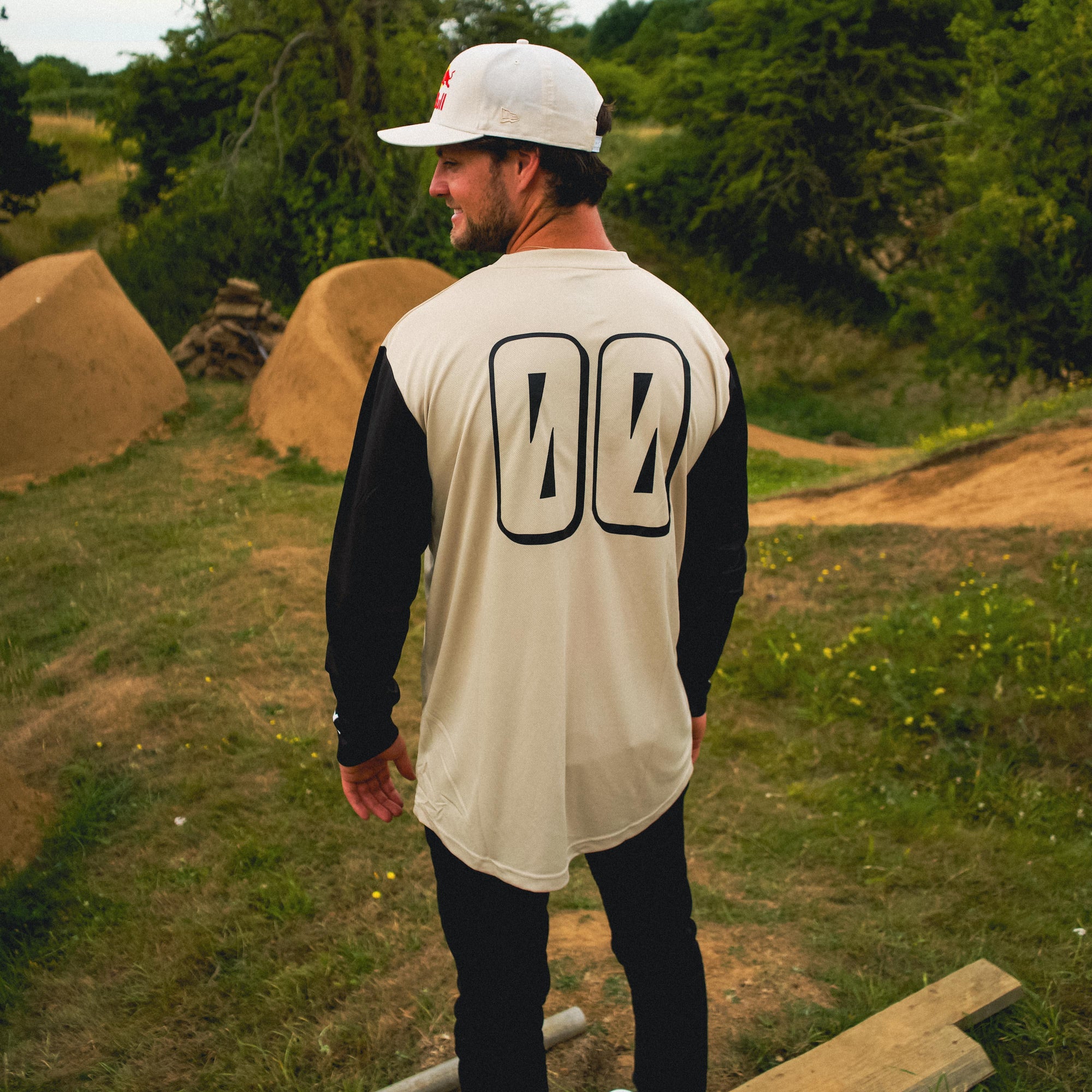 Cadence Long Sleeve Jersey | Sand - HELFARE